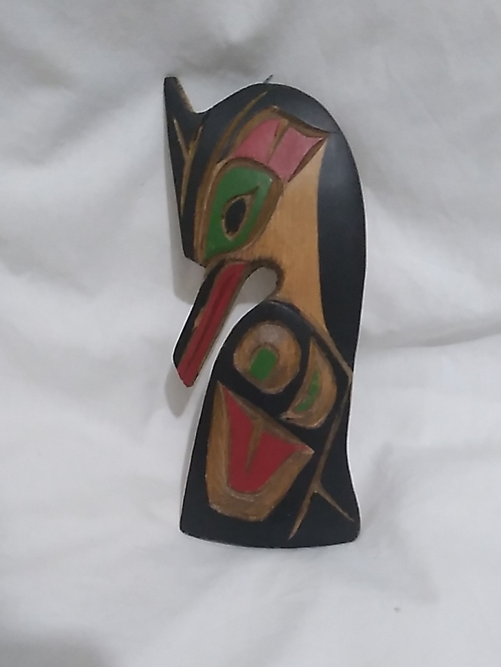 George Matilpi "Loon" Northwest Coast Plaque Carving (B3)
